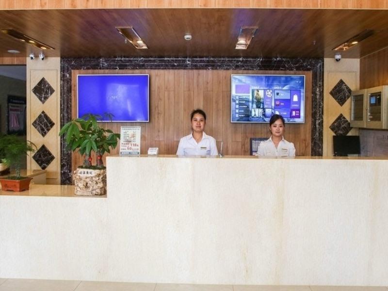 Greentree Inn Jiangsu Zhenjiang Dingmao Industrial Park Wode Square Express Hotel Eksteriør billede