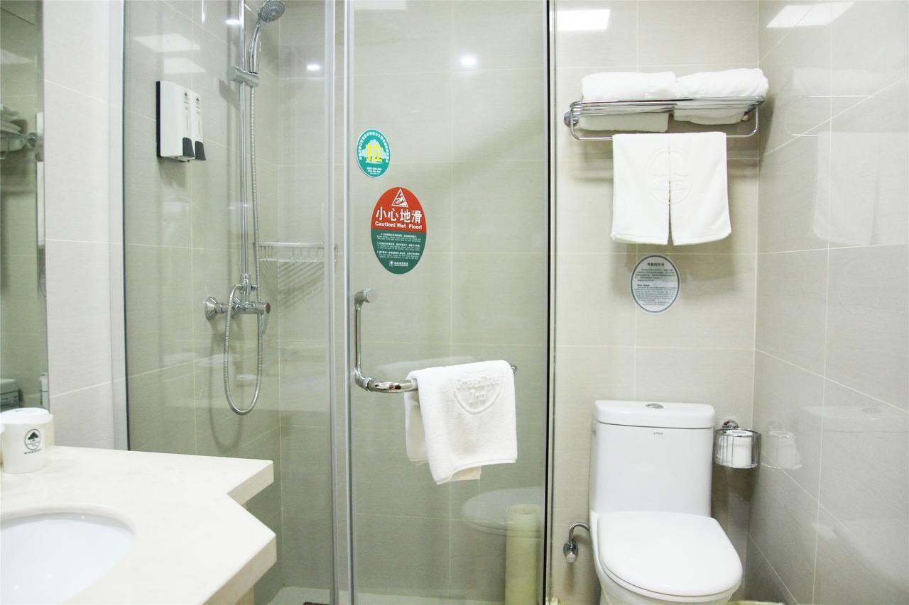 Greentree Inn Jiangsu Zhenjiang Dingmao Industrial Park Wode Square Express Hotel Eksteriør billede