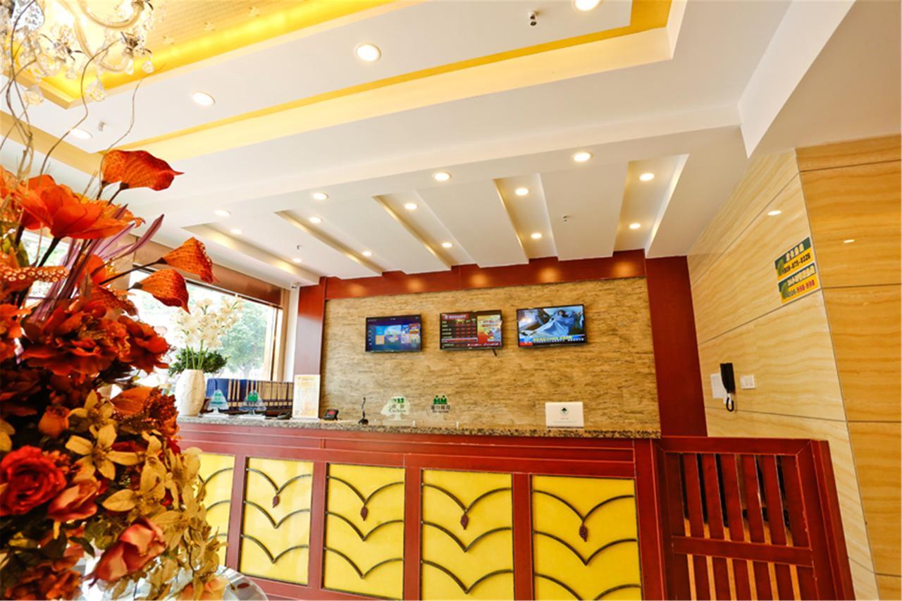 Greentree Inn Jiangsu Zhenjiang Dingmao Industrial Park Wode Square Express Hotel Eksteriør billede